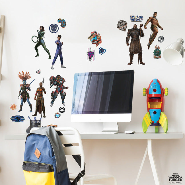 Wakanda Forever Peel & Stick Wall Decals Wall Decals RoomMates   