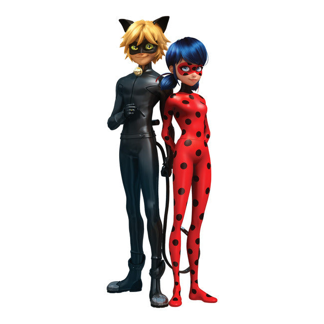 Miraculous: Tales Of Ladybug And Cat Noir Giant Peel & Stick Wall Decals Wall Decals RoomMates   
