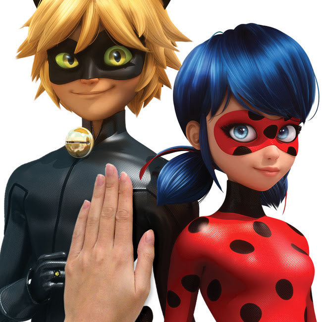 Miraculous: Tales Of Ladybug And Cat Noir Giant Peel & Stick Wall Decals Wall Decals RoomMates   