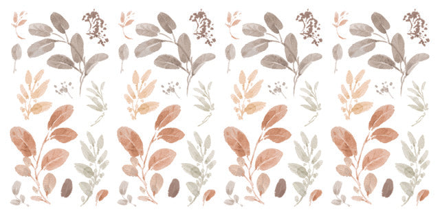 Lisa Audit Autumn Dancing Leaves Peel & Stick Wall Decals Wall Decals RoomMates   