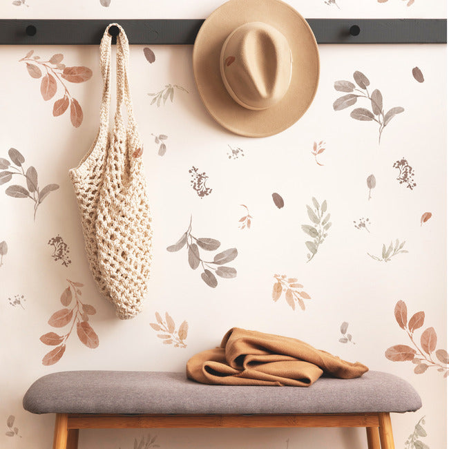 Lisa Audit Autumn Dancing Leaves Peel & Stick Wall Decals Wall Decals RoomMates   