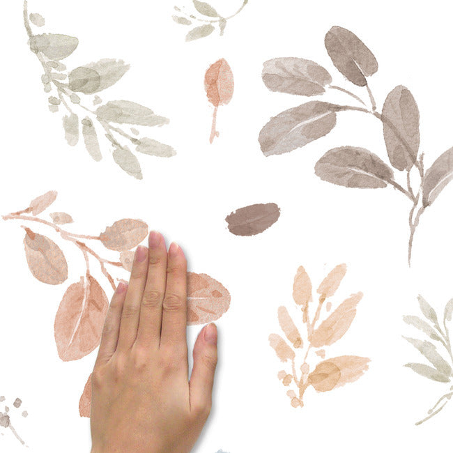 Lisa Audit Autumn Dancing Leaves Peel & Stick Wall Decals Wall Decals RoomMates   