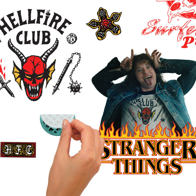 Stranger Things Season 4 Icons Peel & Stick Wall Decals Wall Decals RoomMates   