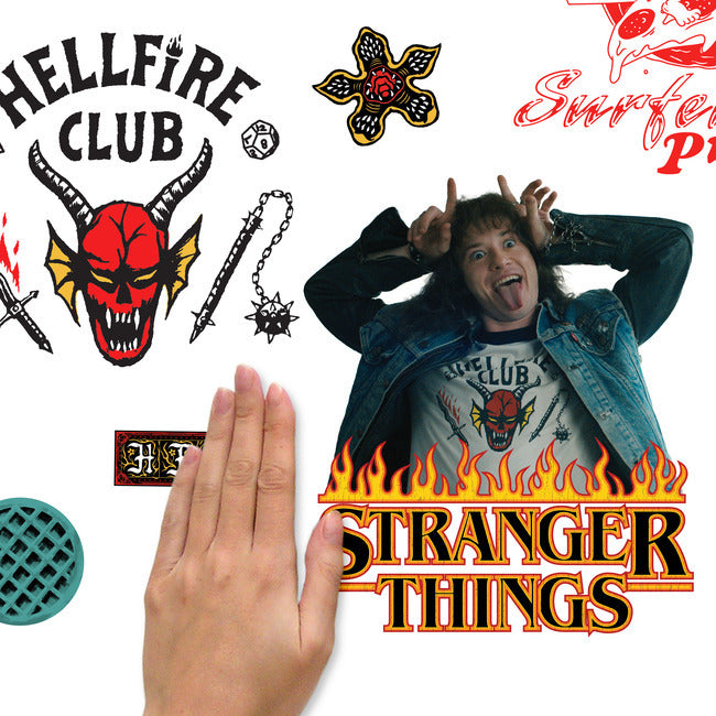 Stranger Things Season 4 Icons Peel & Stick Wall Decals Wall Decals RoomMates   