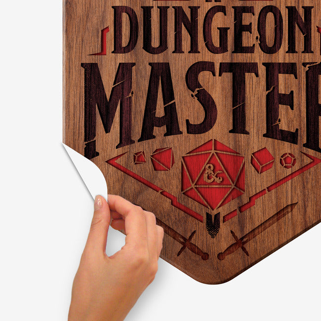 Dungeons & Dragons Dungeon Master Giant Peel & Stick Wall Decal With Alphabet Wall Decals RoomMates   