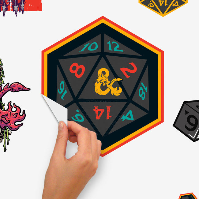 Dungeons & Dragons Peel & Stick Wall Decals Wall Decals RoomMates   