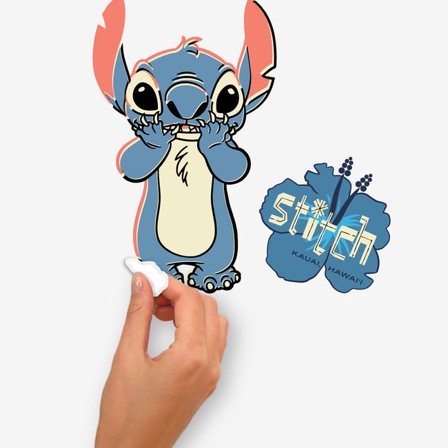 Stitch Surf'S Up Peel & Stick Wall Decals Wall Decals RoomMates   