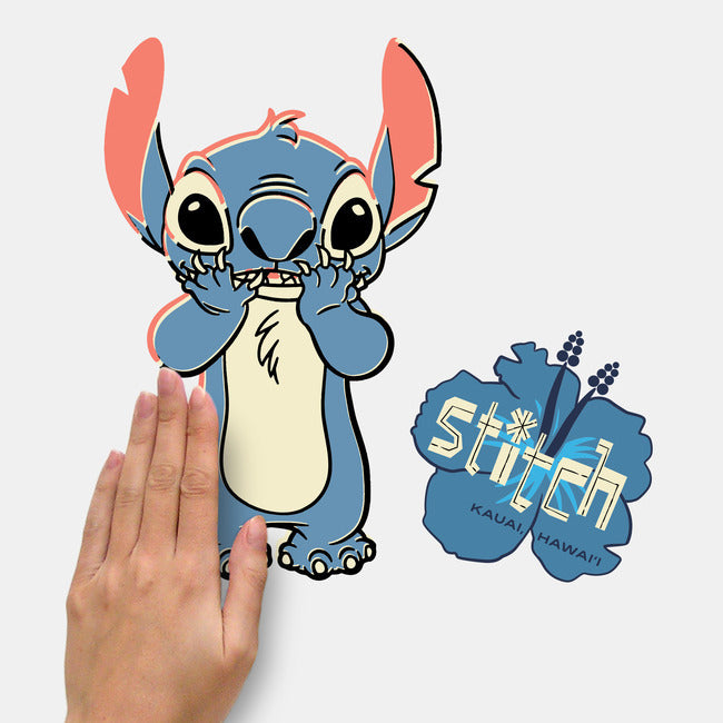 Stitch Surf'S Up Peel & Stick Wall Decals Wall Decals RoomMates   