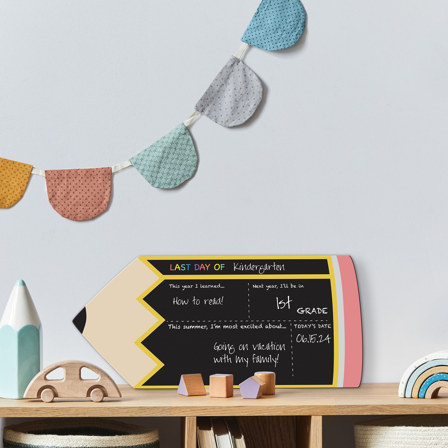 First/Last Day of School Pencil Chalkboard Chalkboard RoomMates   