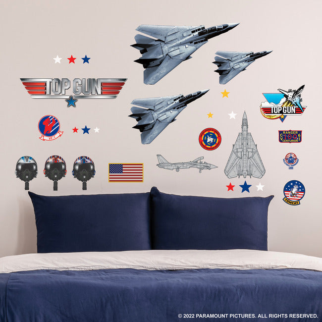 Top Gun Peel & Stick Wall Decals Wall Decals RoomMates   