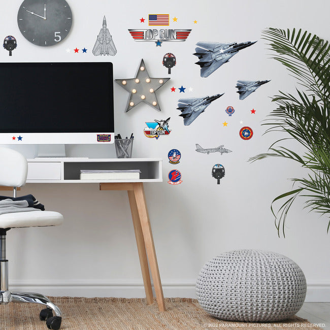 Top Gun Peel & Stick Wall Decals Wall Decals RoomMates   