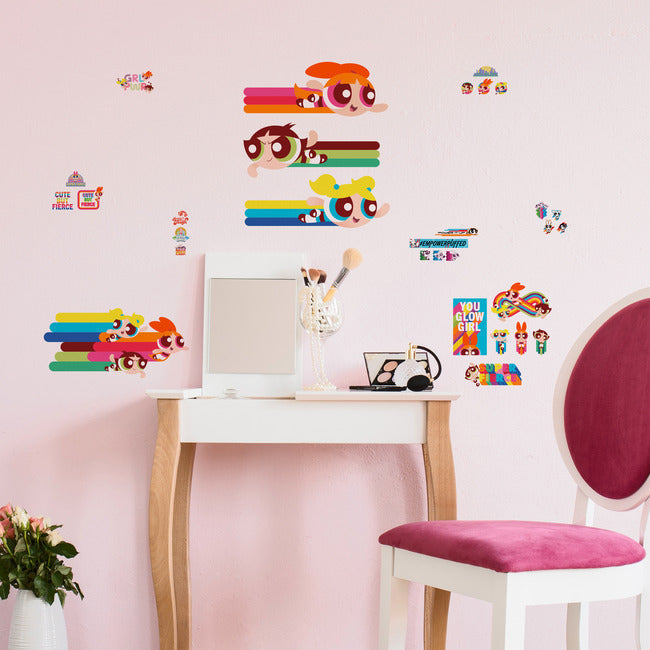 Powerpuff Girls Peel & Stick Wall Decals Wall Decals RoomMates   