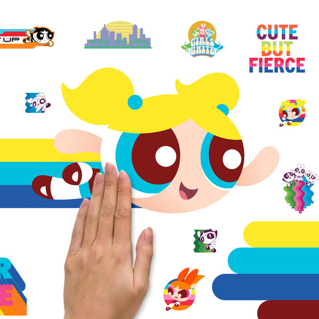Powerpuff Girls Peel & Stick Wall Decals Wall Decals RoomMates   