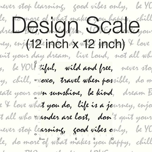 Dream Big Script Peel and Stick Wallpaper Peel and Stick Wallpaper RoomMates   
