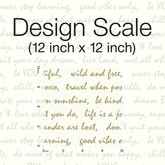 Dream Big Script Peel and Stick Wallpaper Peel and Stick Wallpaper RoomMates   