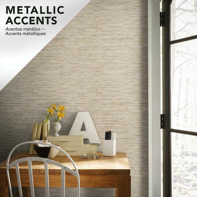 Faux Grasscloth Peel and Stick Wallpaper Peel and Stick Wallpaper RoomMates   