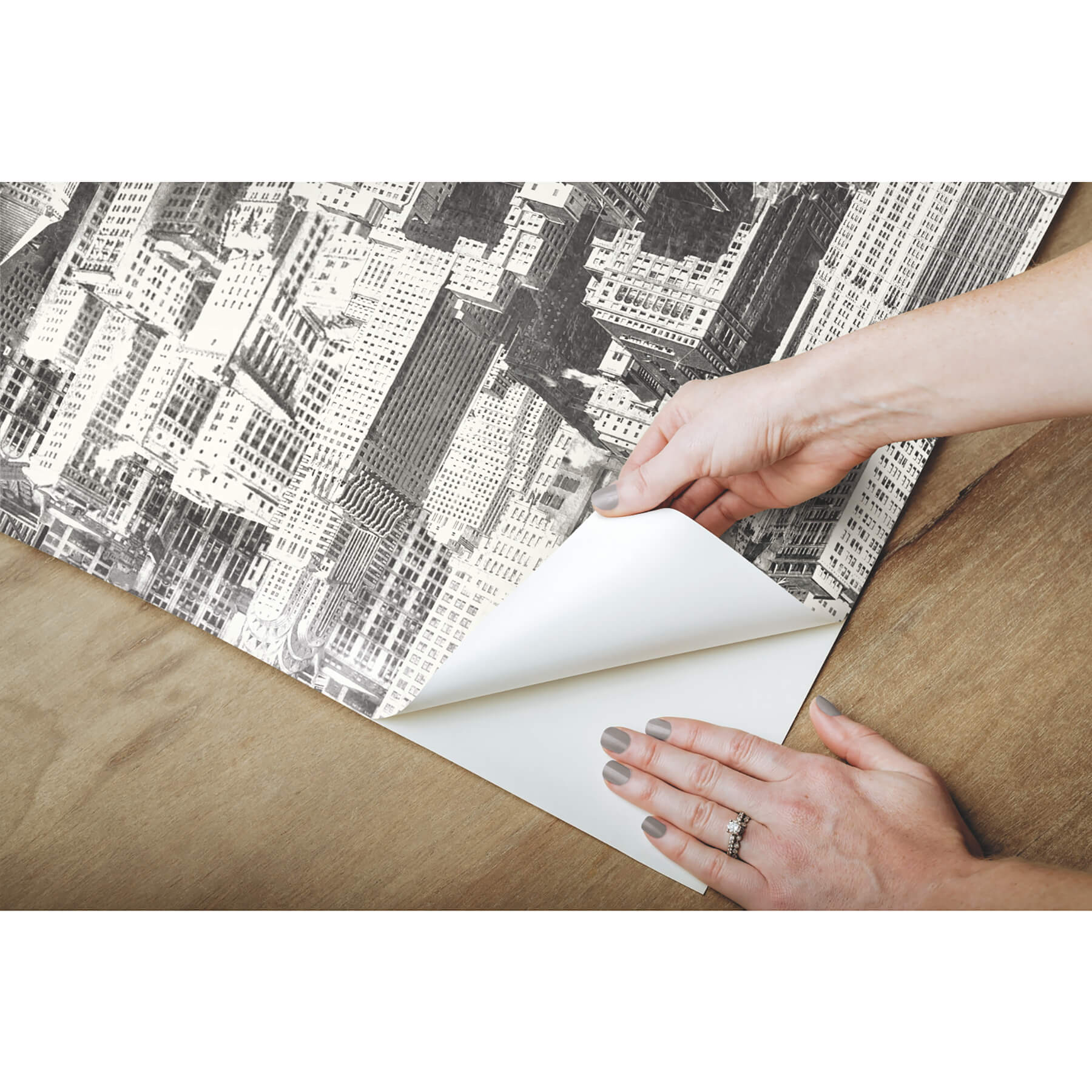 Big Apple Peel and Stick Wallpaper Peel and Stick Wallpaper RoomMates   