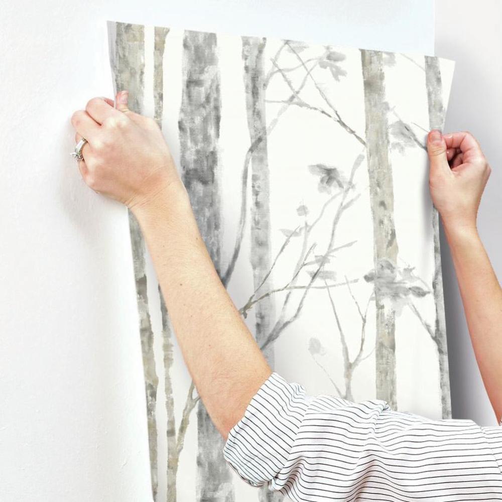 Trees Peel and Stick Wallpaper Peel and Stick Wallpaper RoomMates   
