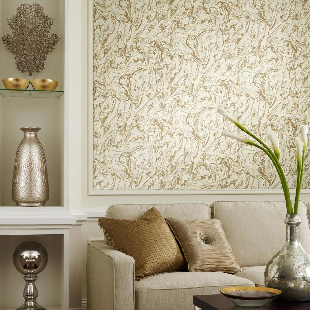 Marble Peel and Stick Wallpaper Peel and Stick Wallpaper RoomMates   
