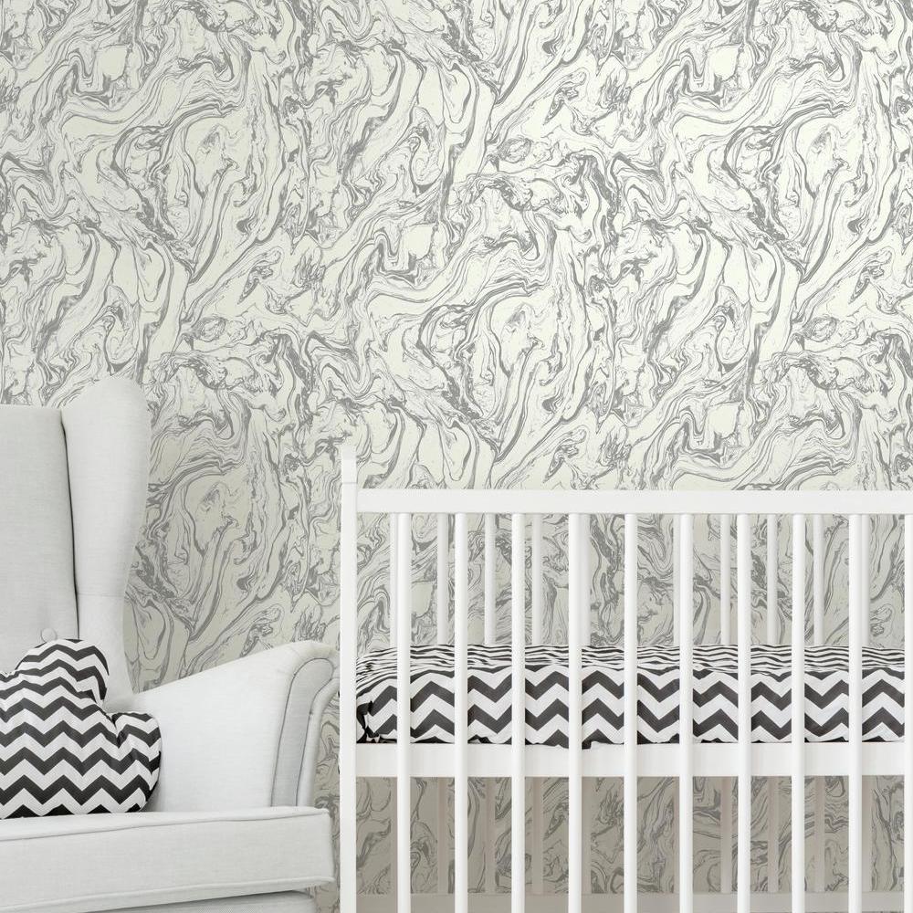 Marble Peel and Stick Wallpaper Peel and Stick Wallpaper RoomMates   
