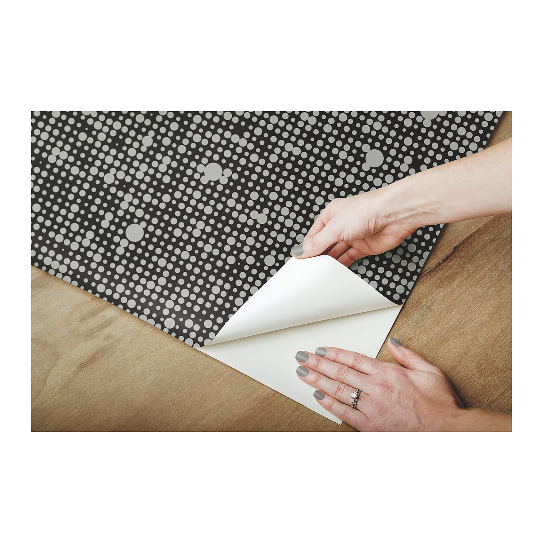 All Over Circles Peel and Stick Wallpaper Peel and Stick Wallpaper RoomMates   
