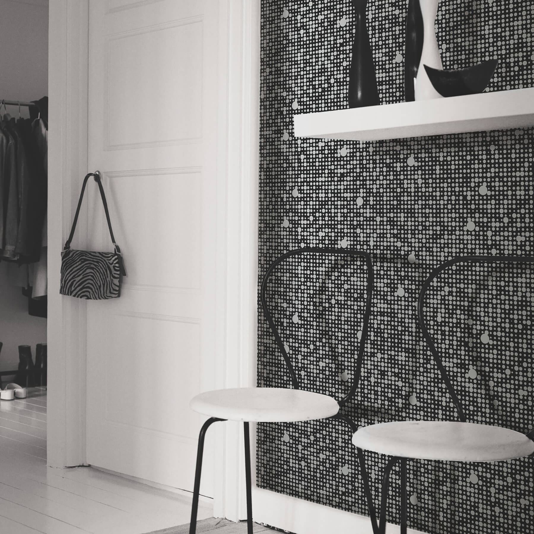 All Over Circles Peel and Stick Wallpaper Peel and Stick Wallpaper RoomMates   