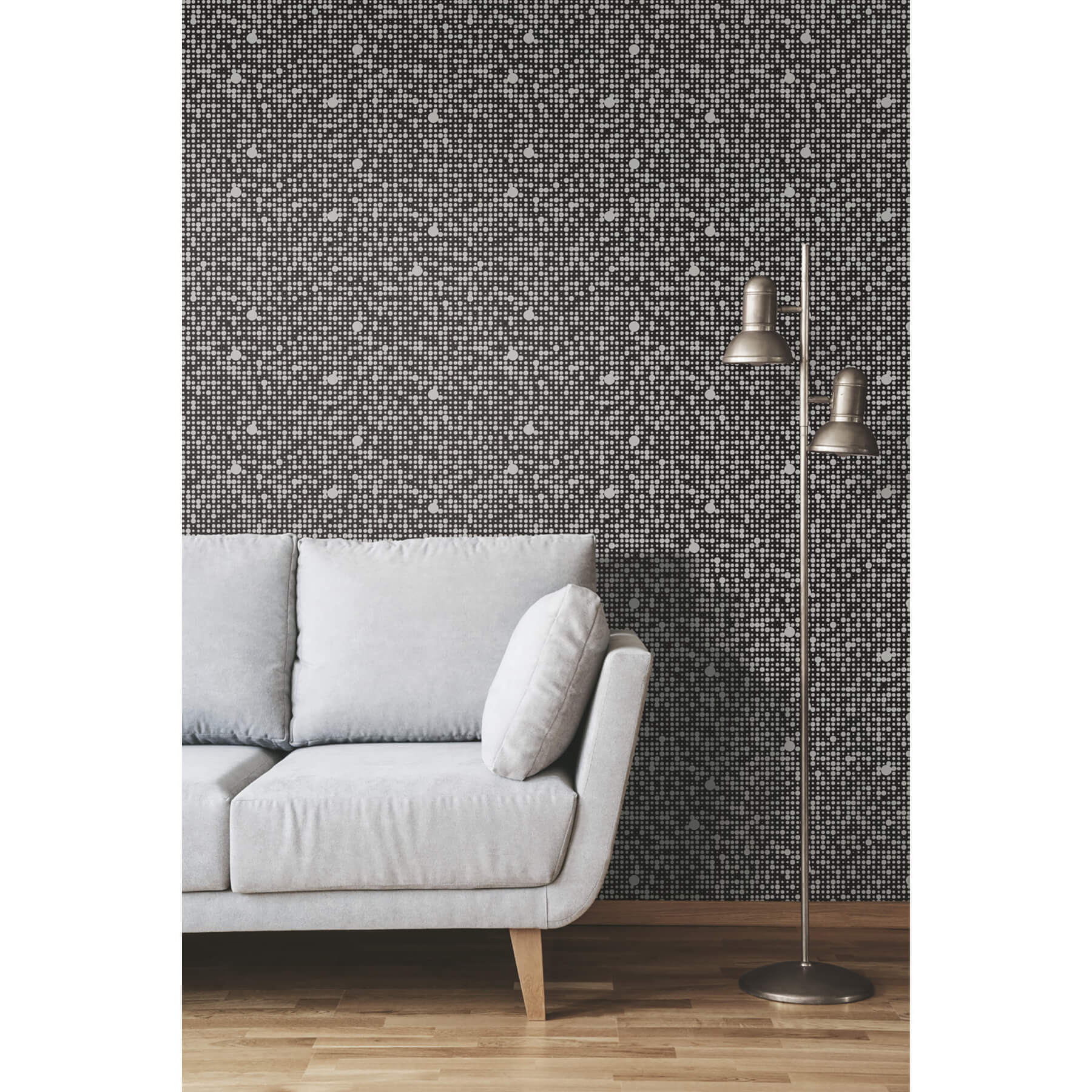 All Over Circles Peel and Stick Wallpaper Peel and Stick Wallpaper RoomMates   