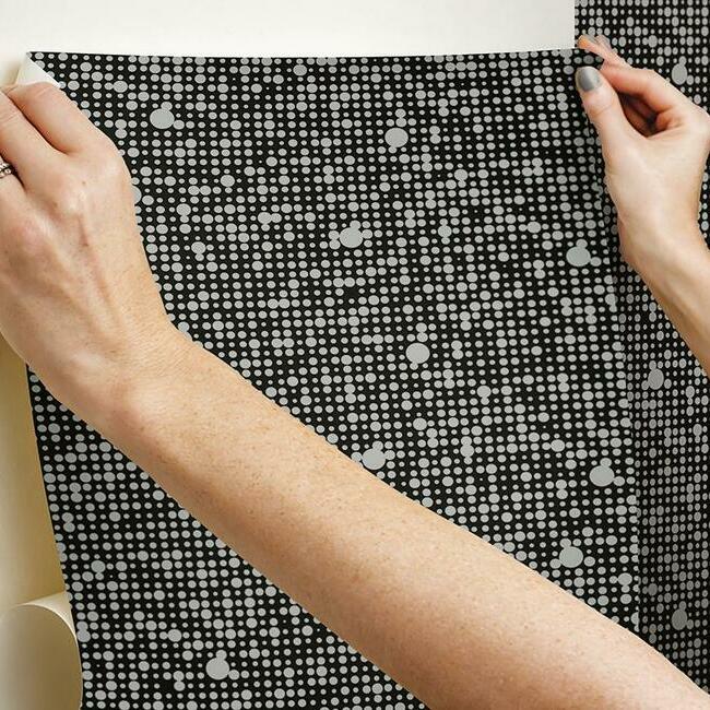 Polka Dot Peel and Stick Wallpaper Peel and Stick Wallpaper RoomMates   