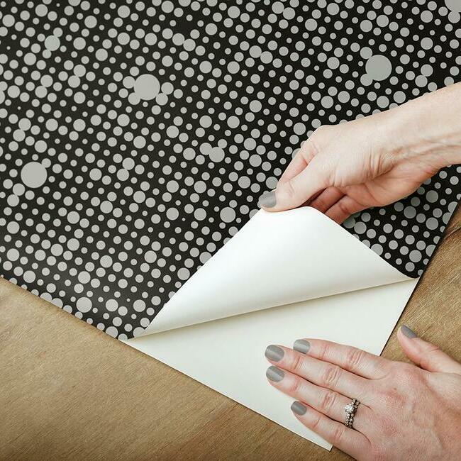 Polka Dot Peel and Stick Wallpaper Peel and Stick Wallpaper RoomMates   