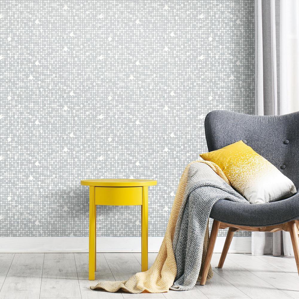 Polka Dot Peel and Stick Wallpaper Peel and Stick Wallpaper RoomMates   