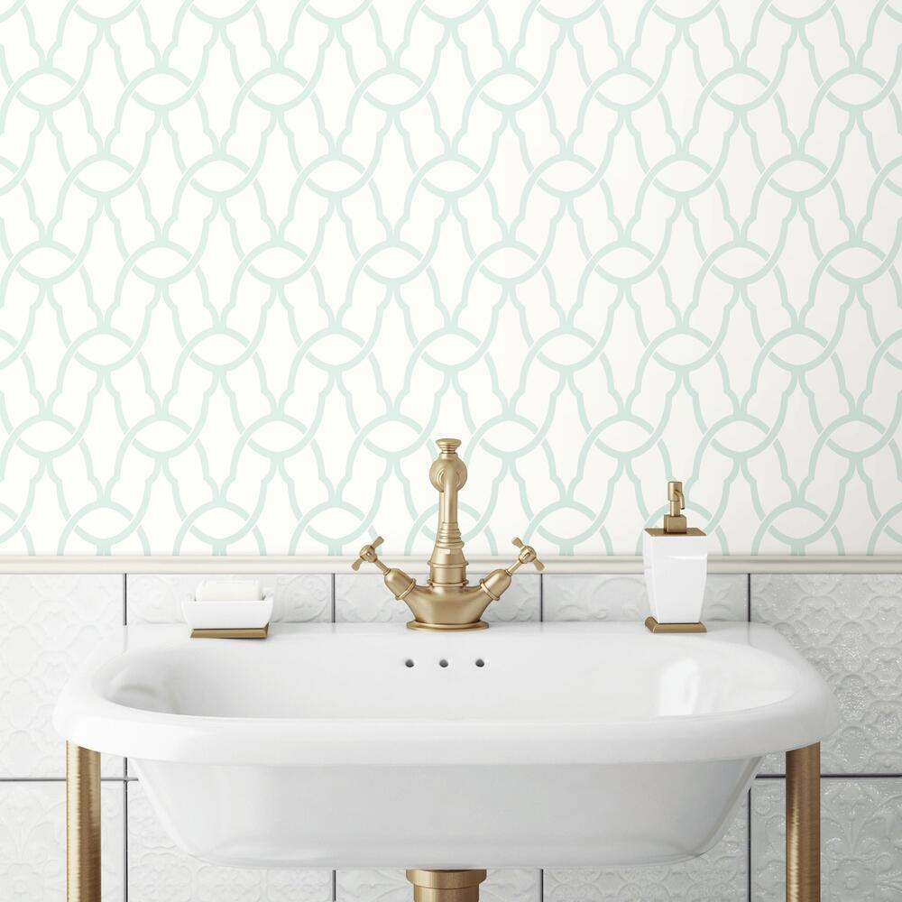 Trellis Peel and Stick Wallpaper Peel and Stick Wallpaper RoomMates   