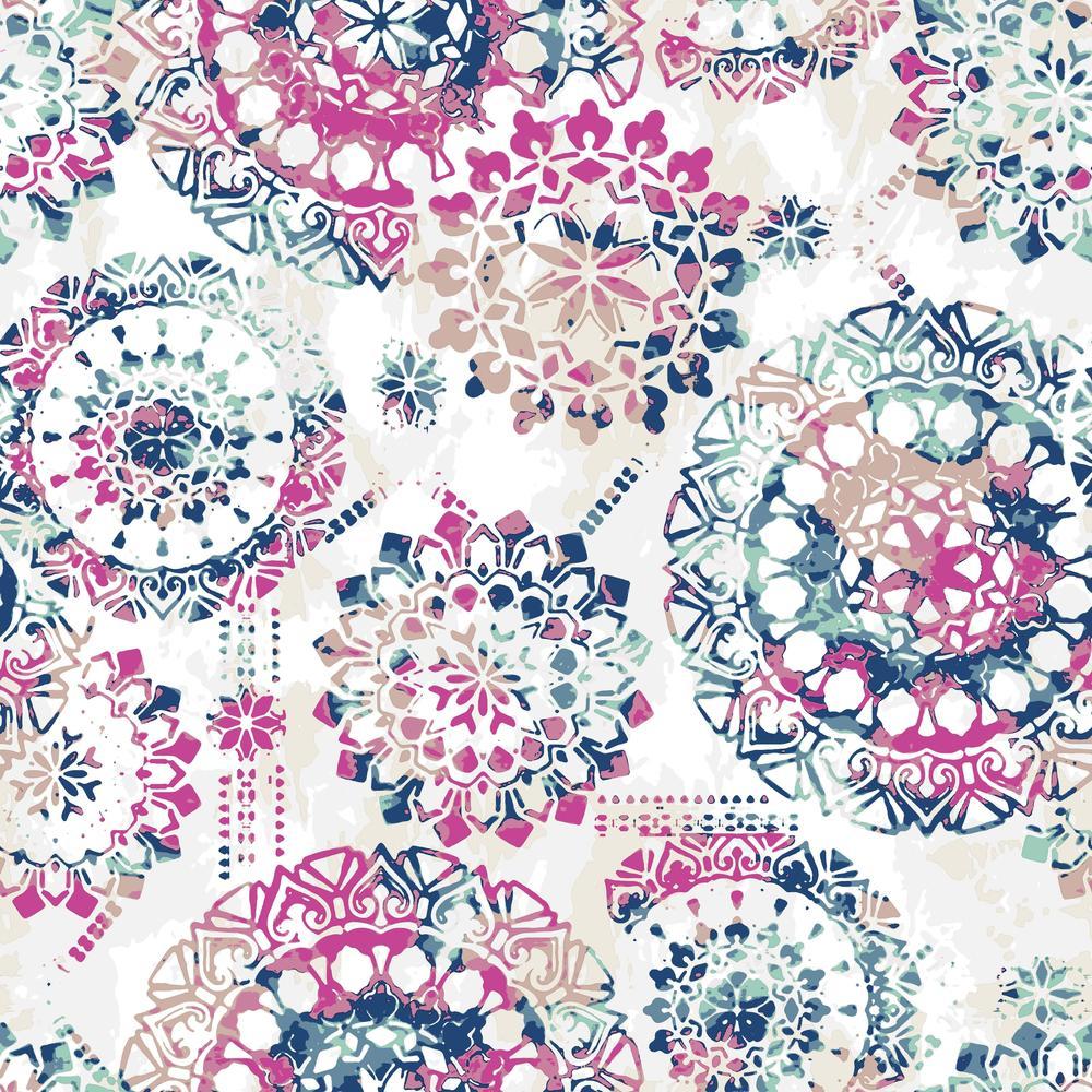 Bohemian Peel and Stick Wallpaper Peel and Stick Wallpaper RoomMates   
