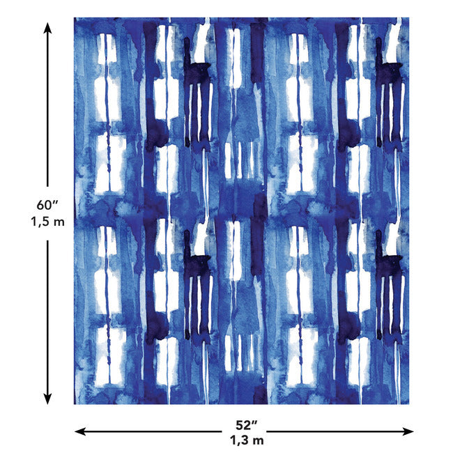 Blue Shibori Tapestry Tapestry RoomMates   