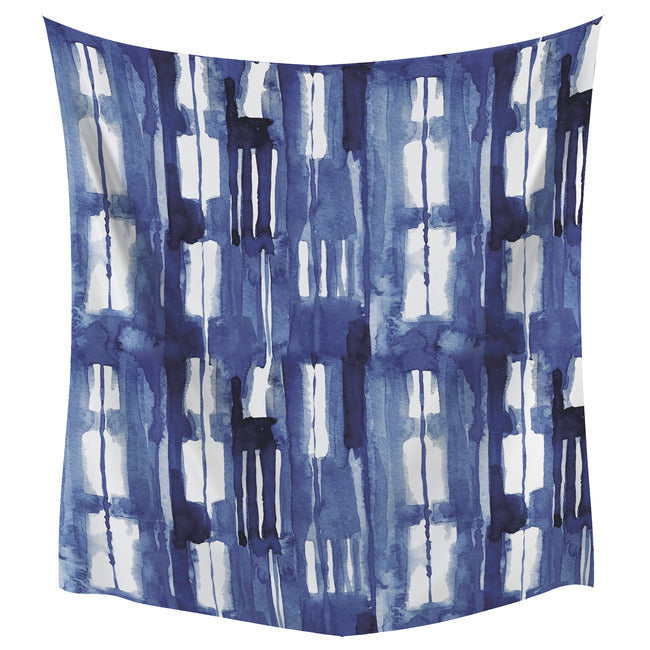 Blue Shibori Tapestry Tapestry RoomMates   
