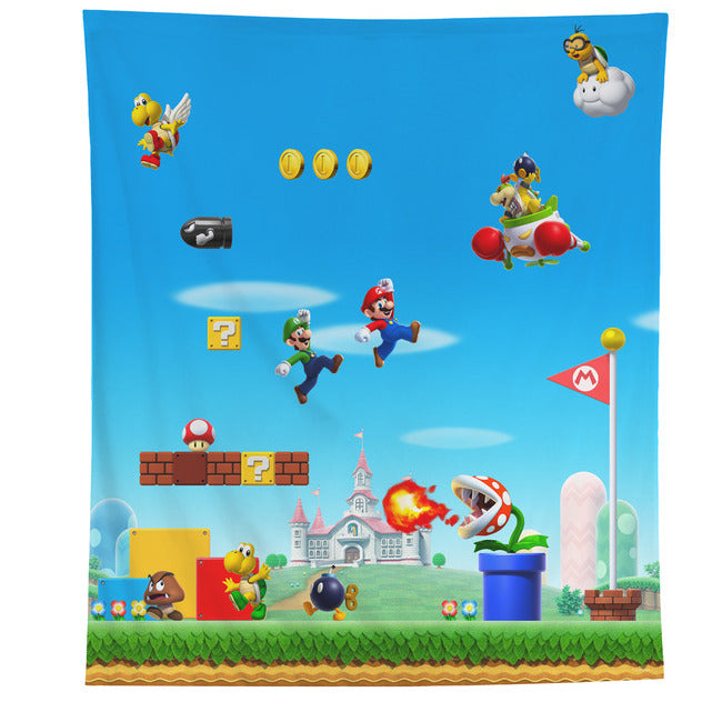 Nintendo Super Mario Tapestry Tapestry RoomMates   