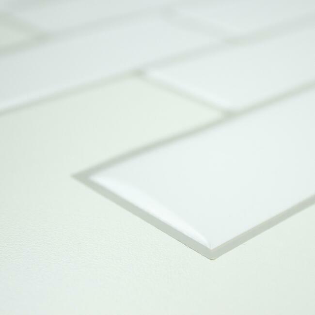 Classic Subway Tile Peel and Stick Backsplash Peel and Stick Backsplash RoomMates   