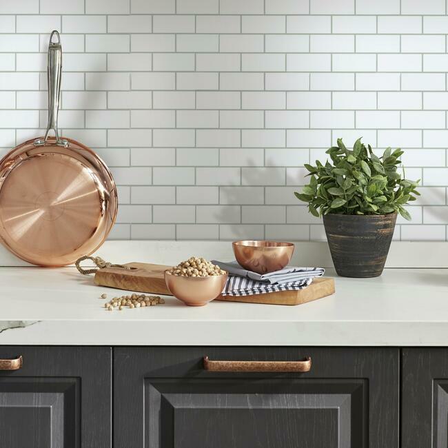 Classic Subway Tile Peel and Stick Backsplash Peel and Stick Backsplash RoomMates   