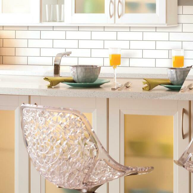 Classic Subway Tile Peel and Stick Backsplash Peel and Stick Backsplash RoomMates   