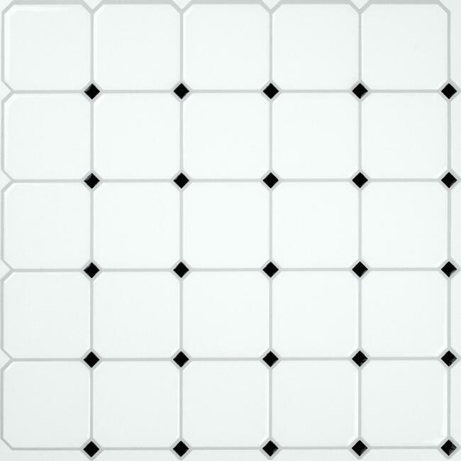 Black and White Diamond Tile Peel and Stick Backsplash Peel and Stick Backsplash RoomMates   