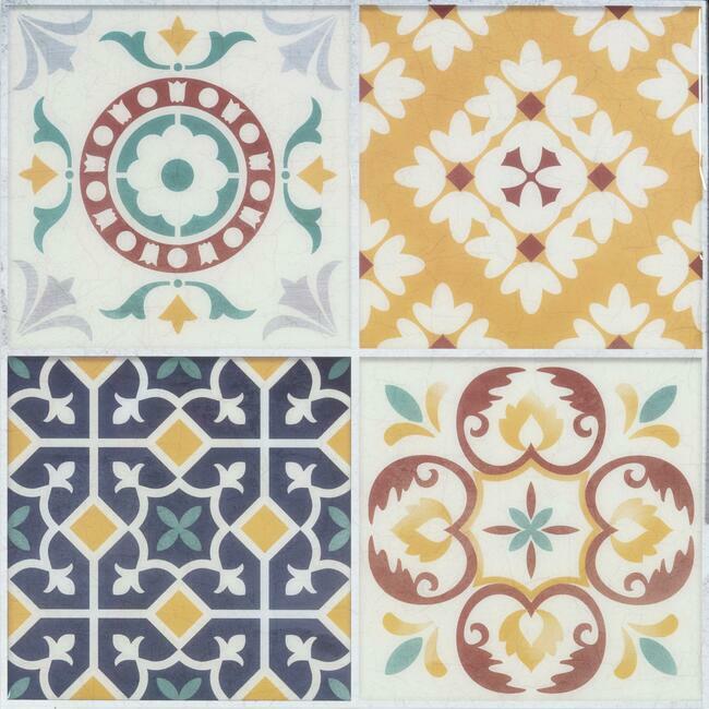 Spanish Terracotta Tile Peel and Stick Backsplash Peel and Stick Backsplash RoomMates   
