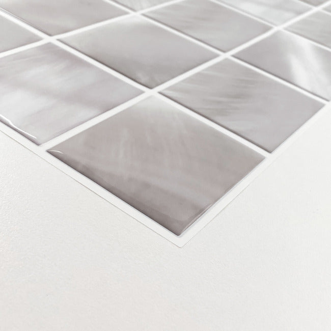 Pearl Square Peel And Stick Backsplash Peel and Stick Backsplash RoomMates   