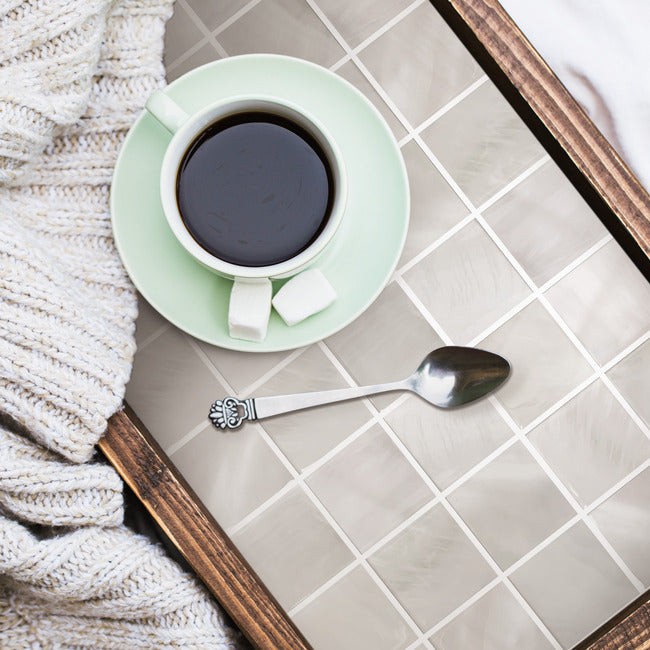 Pearl Square Peel And Stick Backsplash Peel and Stick Backsplash RoomMates   