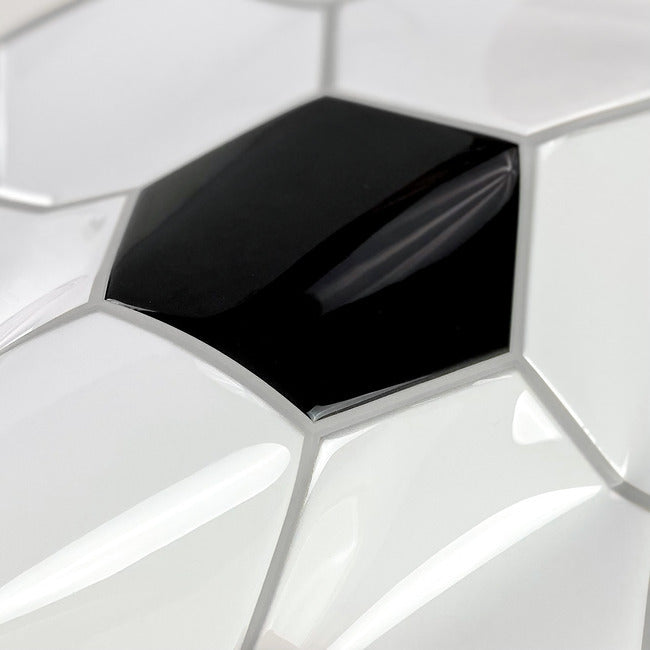 Black And White Large Hexagon Peel and Stick Backsplash Peel and Stick Backsplash RoomMates   