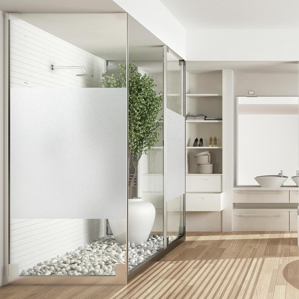 Frosted Privacy Window Film StickSHADES RoomMates   