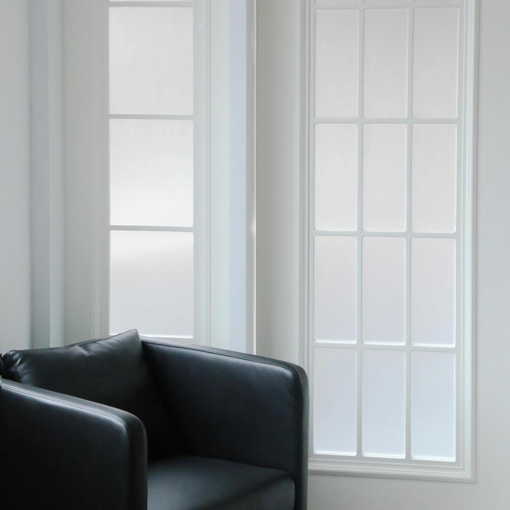 Frosted Privacy Window Film StickSHADES RoomMates   