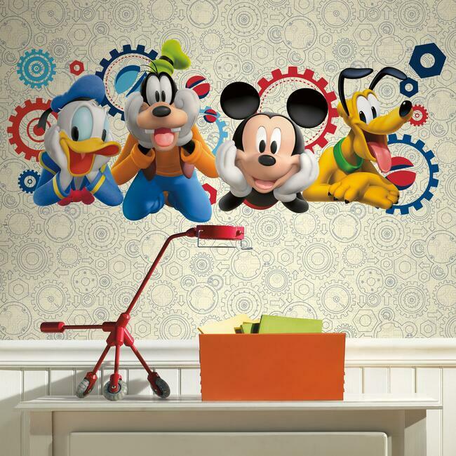 Mickey Mouse Clubhouse Capers Giant Wall Decals Wall Decals RoomMates   