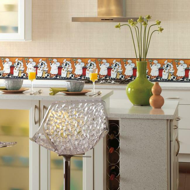 Chef's a Cookin' Wallpaper Border Wallpaper Border York   