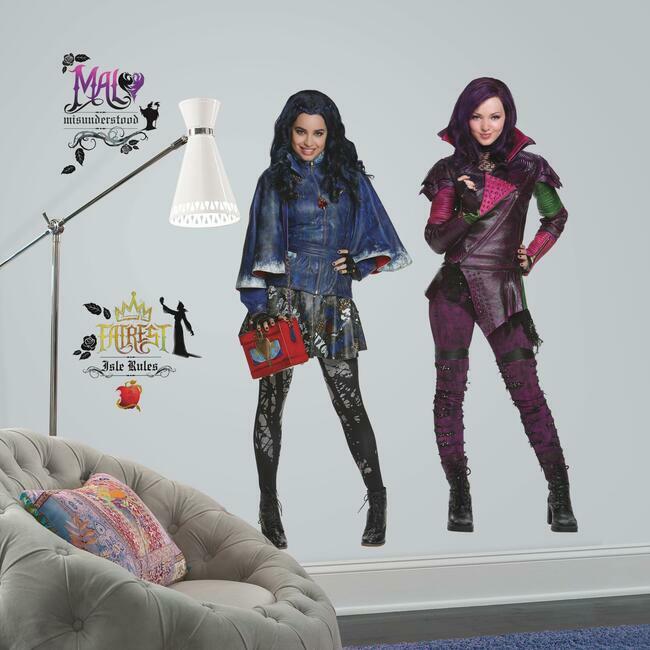 Descendants Mal Giant Wall Decals Wall Decals RoomMates   