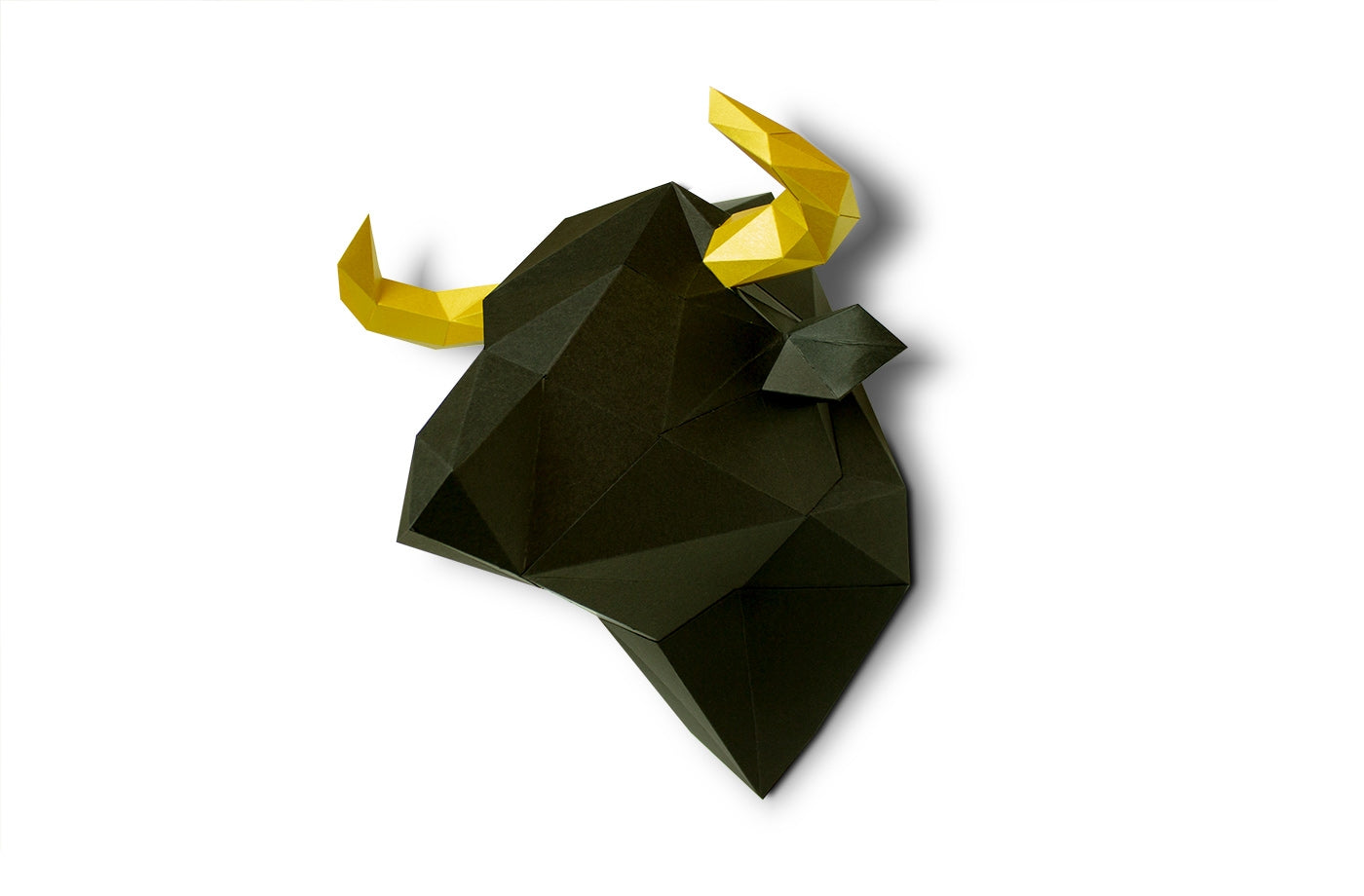 Bull Paper Animal Head Trophy Animal Trophy Heads RoomMates   